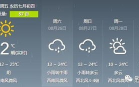 包头天气预报实时预报